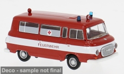 Brekina 30052 - H0 - Barkas B 1000 Bus Feuerwehr